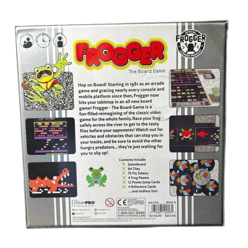 Frogger The Board Game Ultra Pro Games BRAND NEW Factory Sealed